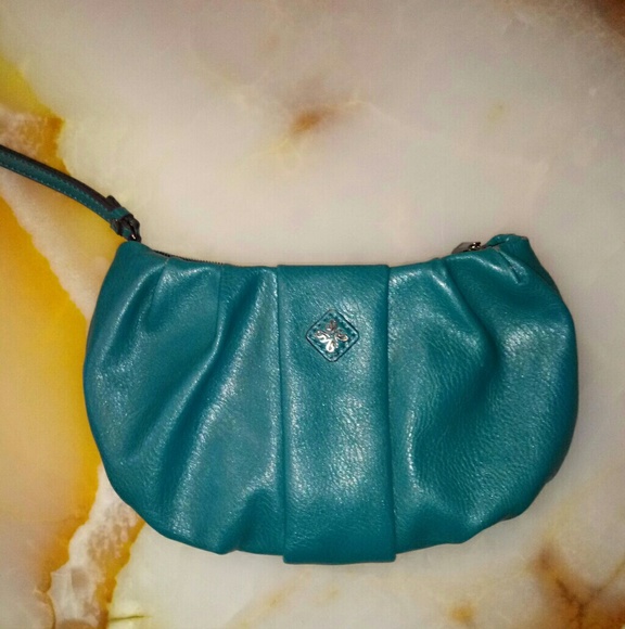 🪶Teal simply Vera clutch - Picture 1 of 4